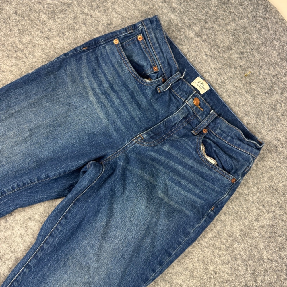 J.Crew Slim Boyfriend Jean Womens 26 Dark Wash Blue Denim Pants